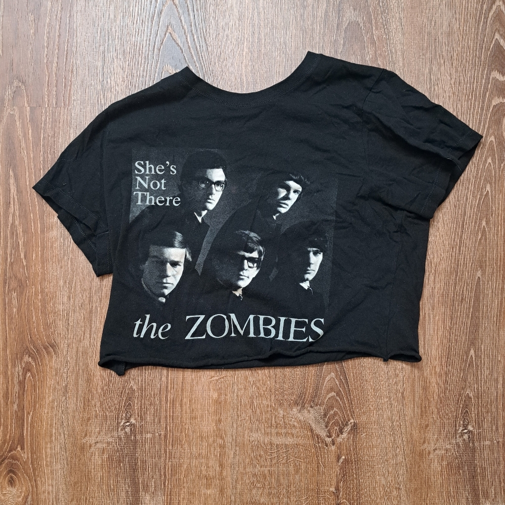 The Zombies Cropped Band Tee